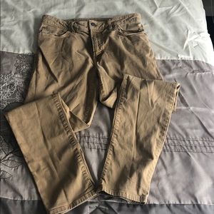 American eagle denim/khaki